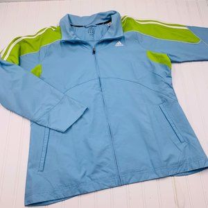 Adidas Lightweight Full Zip Windbreaker Jacket XL NO STRETCH